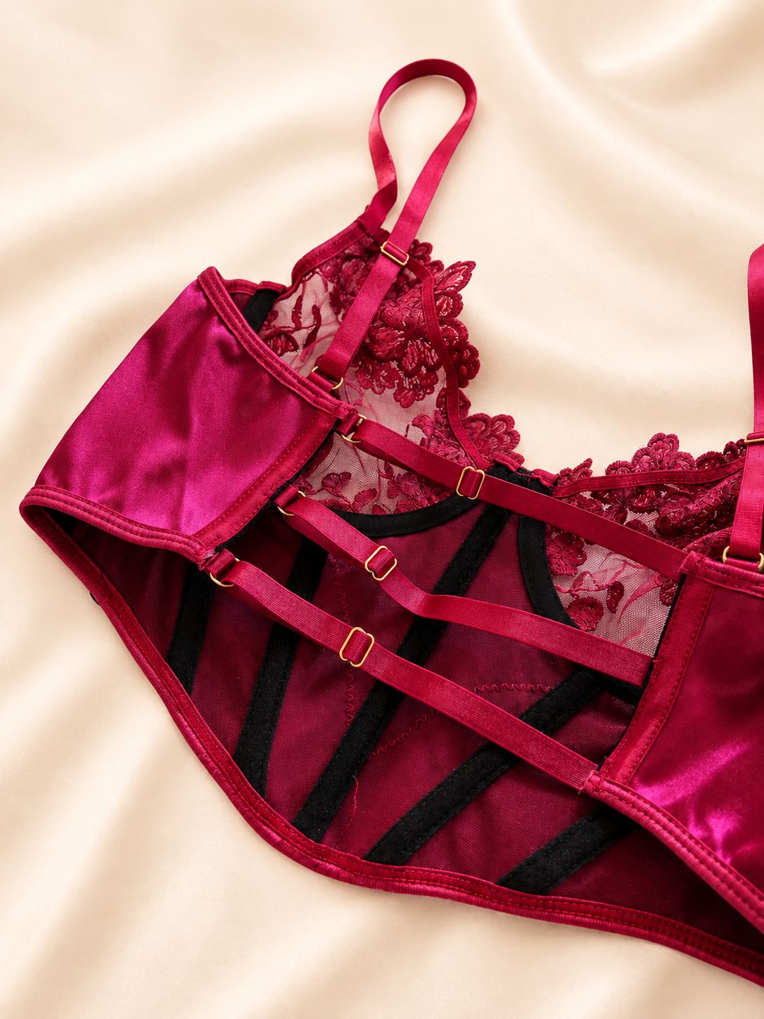 Burgundy / vino — sensualidad elegante